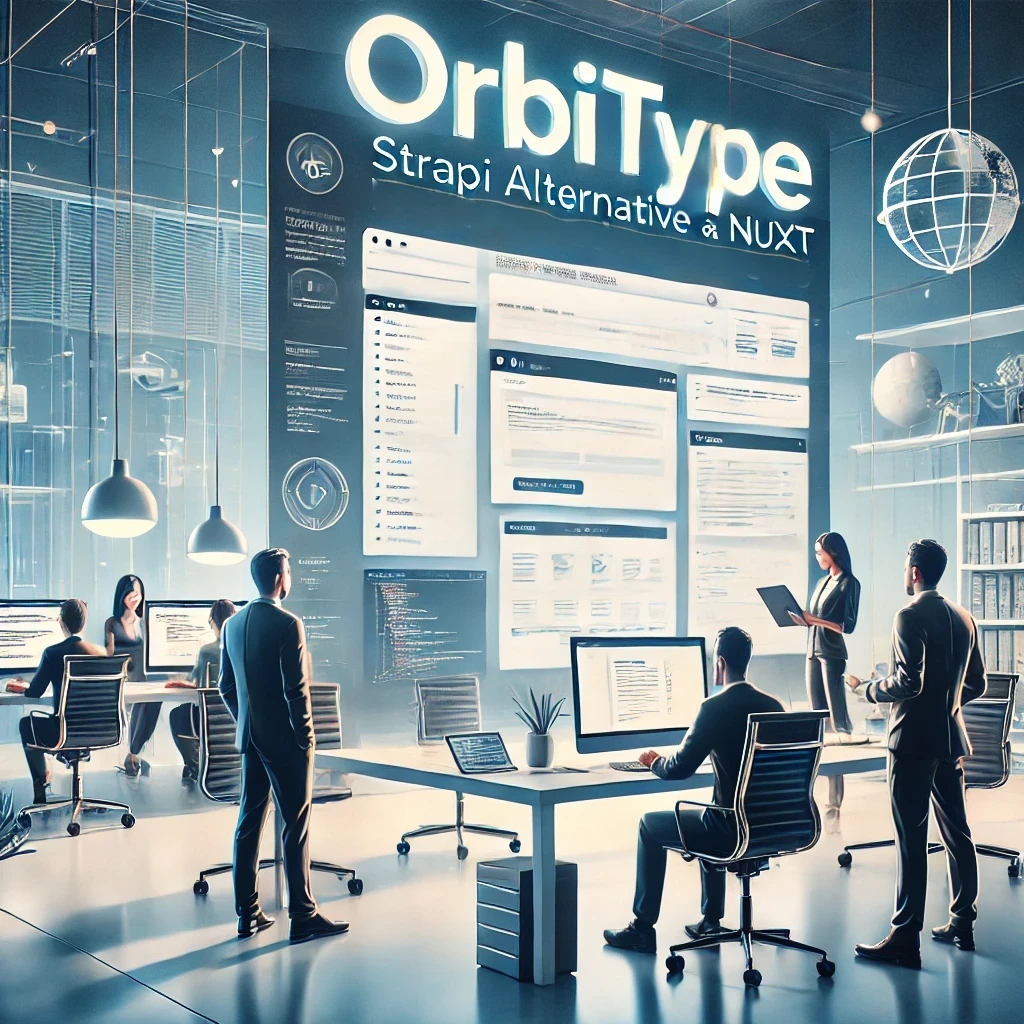 Orbitype: The Leading Strapi Alternative and Nuxt Headless CMS